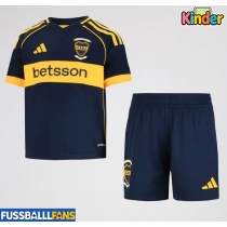 Boca Juniors Heimtrikotsatz Kinder 2025-26 Kurzarm (+ Kurze Hosen)